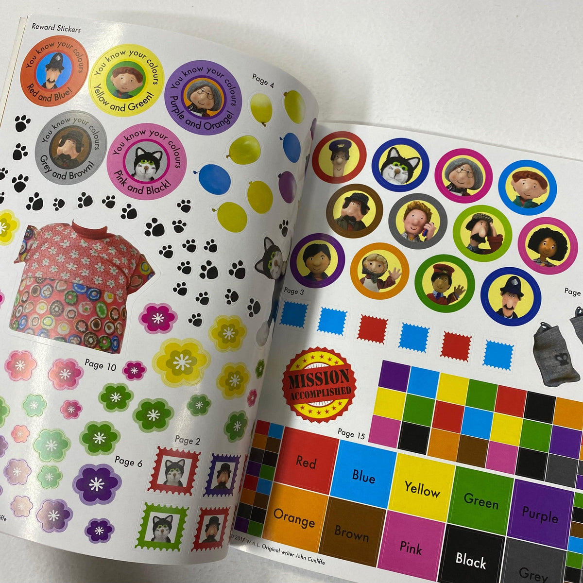 Postman Sticker Postman Pat - Sticker And Activity Learning Fun Time