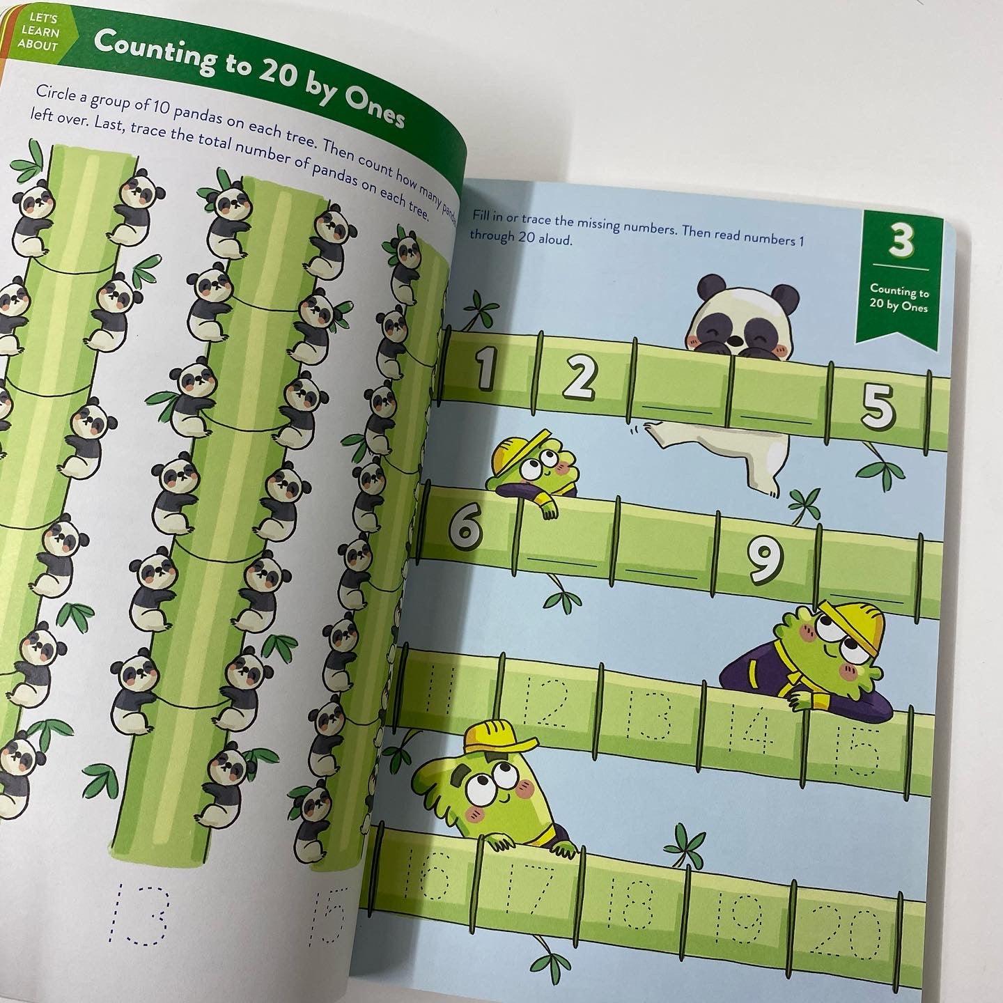 TinkerActive Math Workbook - Kindergarten Ages 5-6 - Spectrawide Bookstore