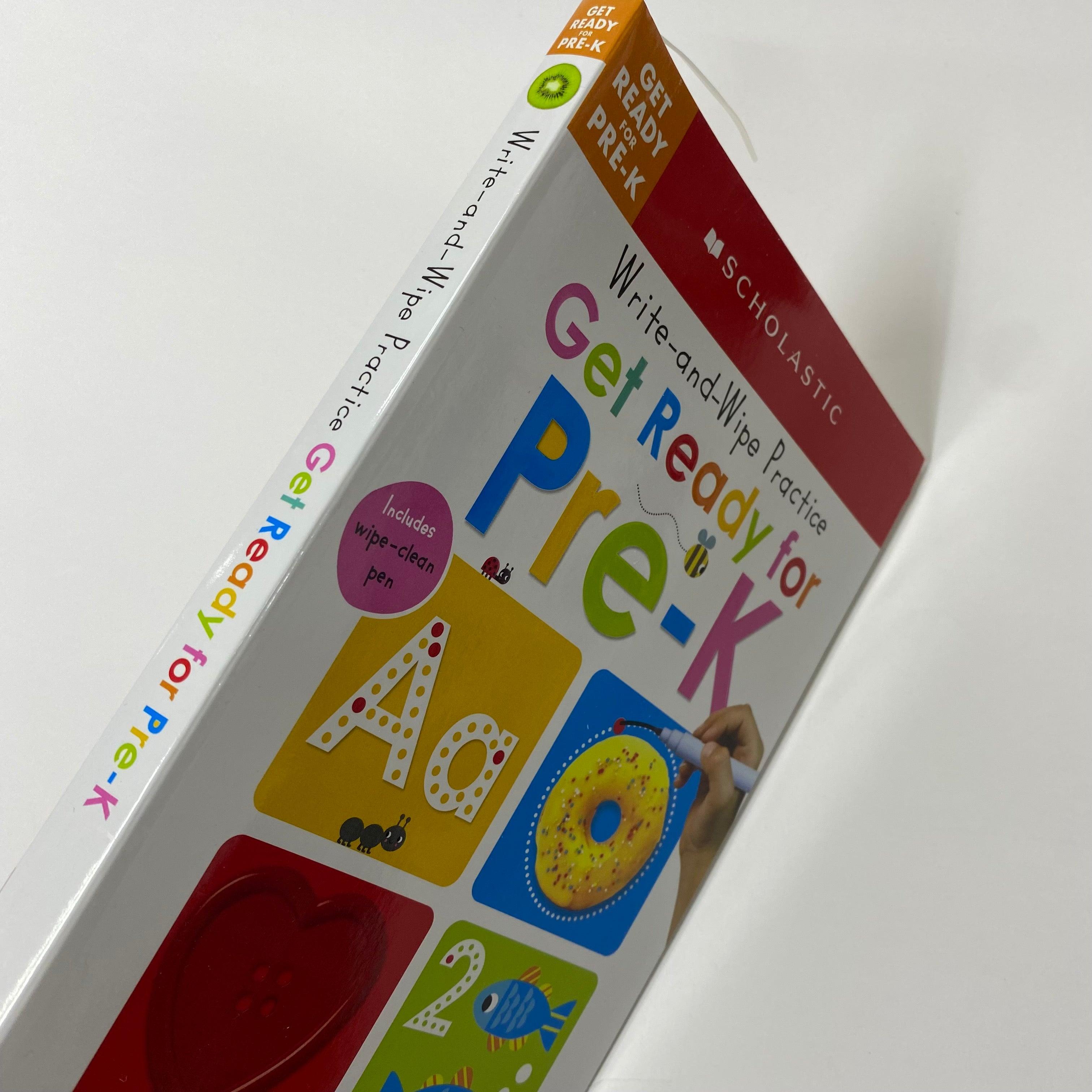 Scholastic Early Learners - Get Ready for Pre-K Write and Wipe Practic