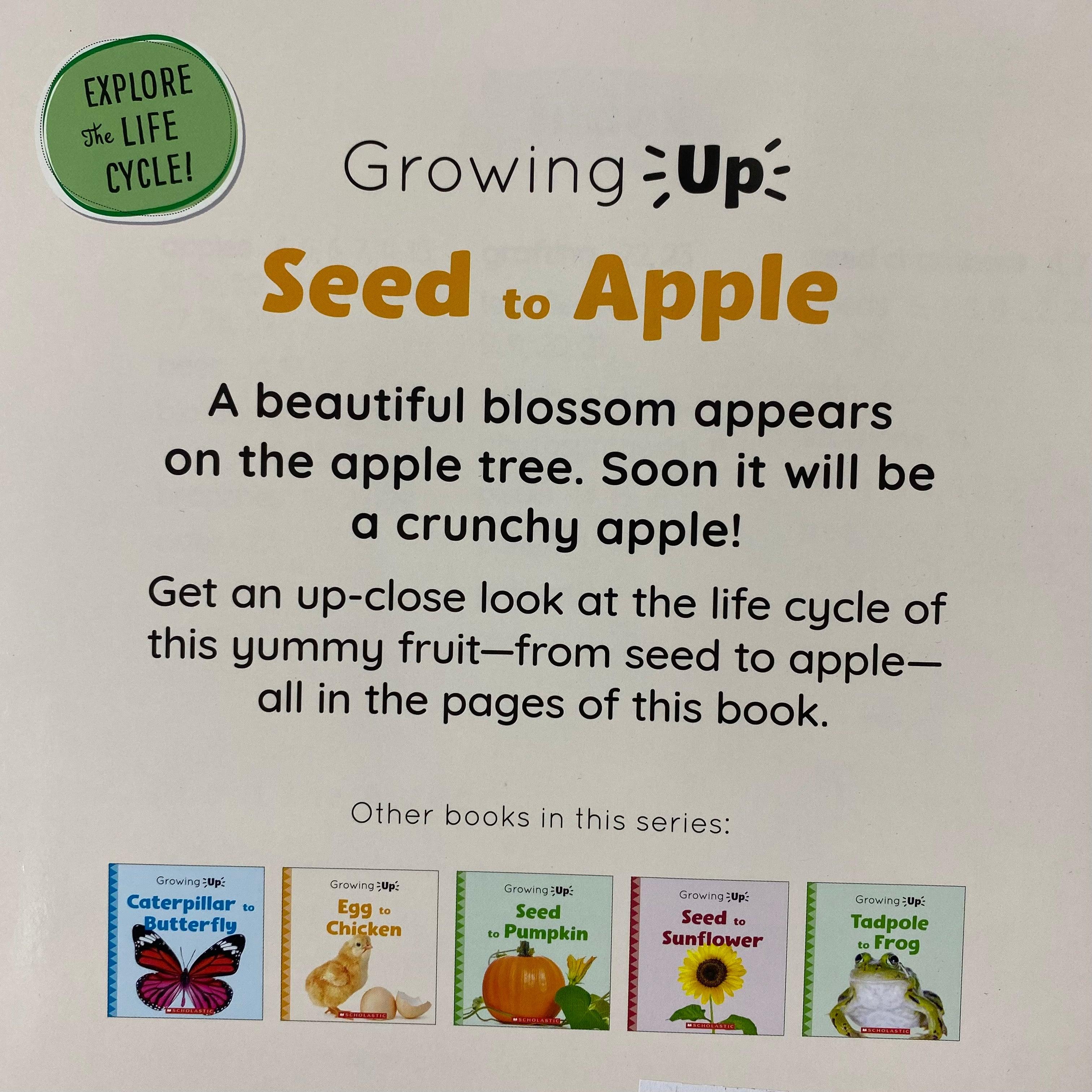 Growing Up - Seed to Apple - Spectrawide Bookstore