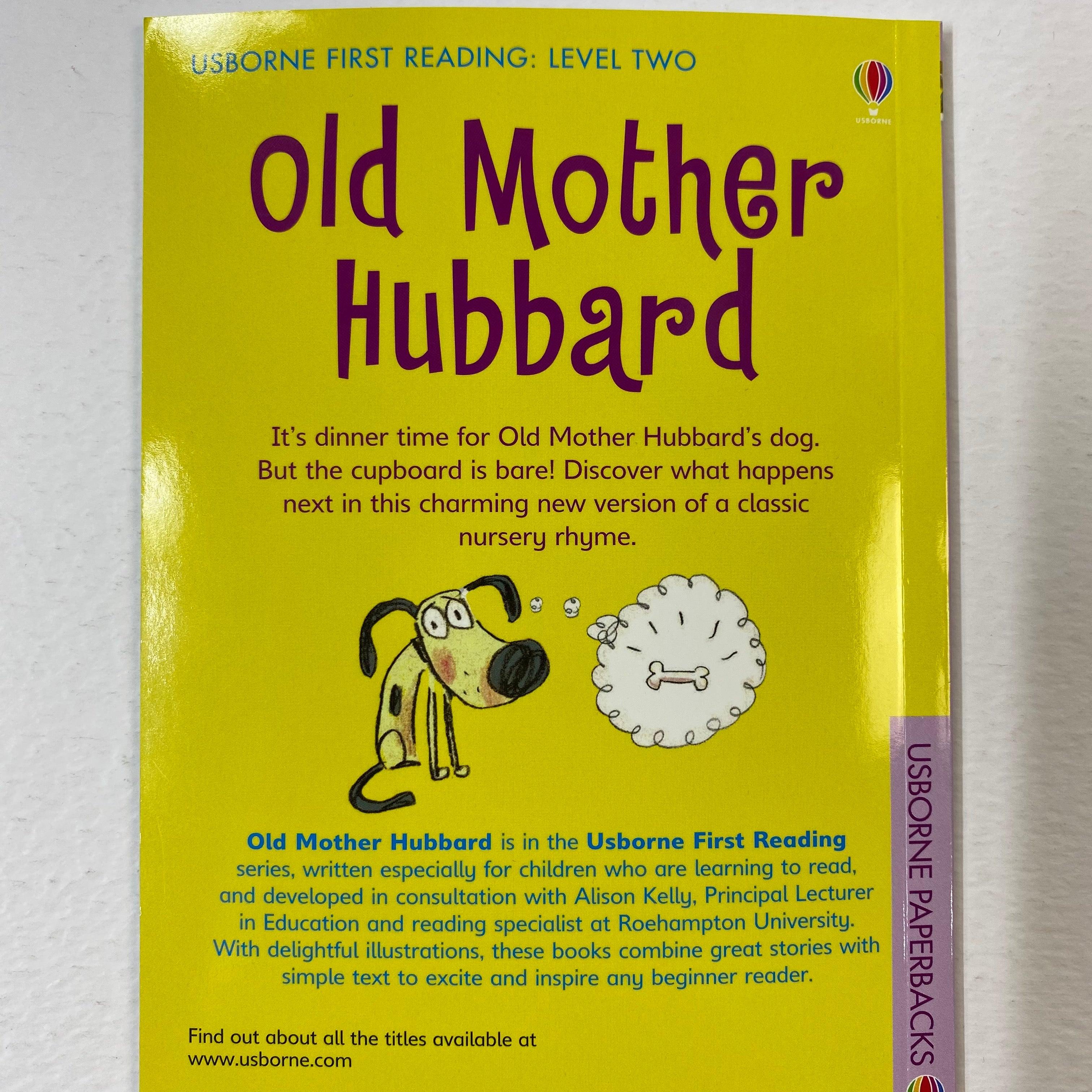 PB - Usborne First Reading Book - Old Mother Hubbard - Spectrawide Bookstore