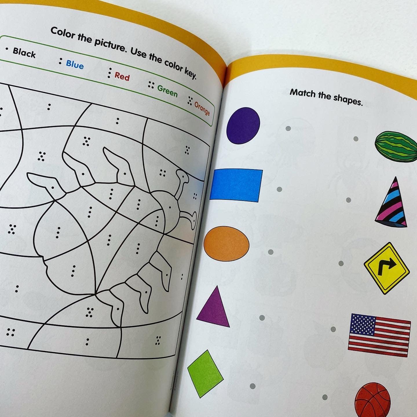 Little Skill Seekers Workbook Preschool Ages 3-4 - Spectrawide Bookstore