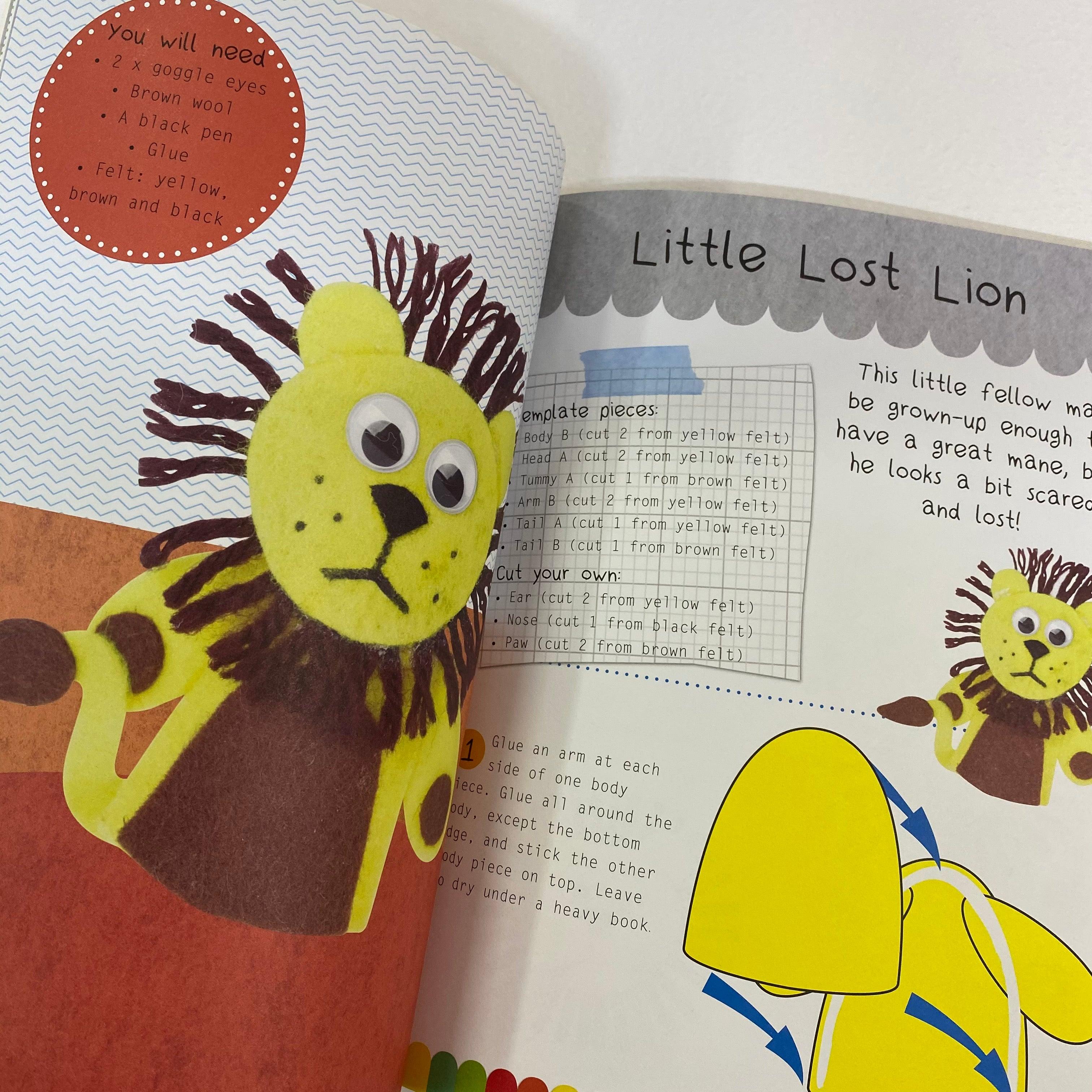 Make & Create Finger Puppets - Craft Book - Spectrawide Bookstore