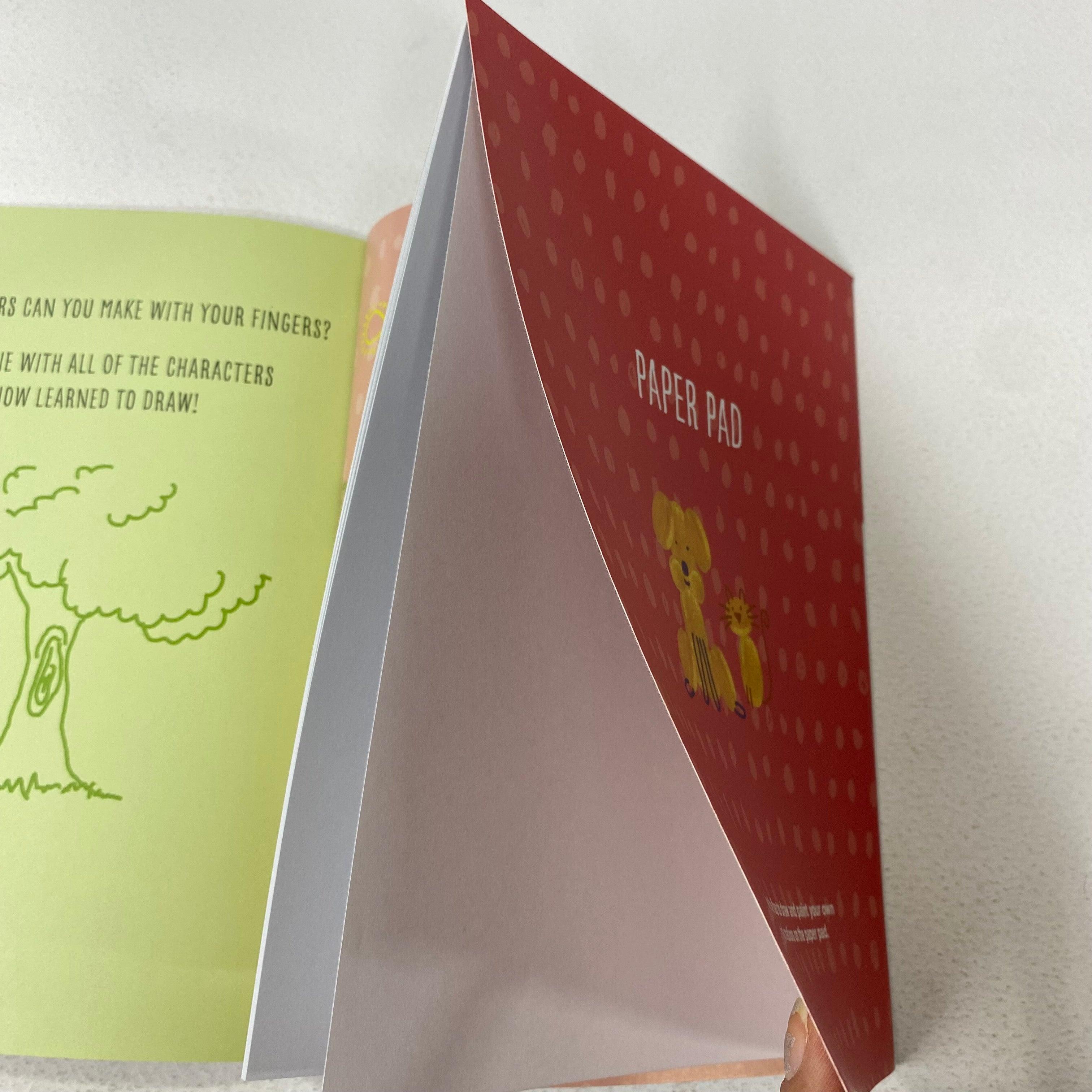 Fingerprint & Draw: On the Farm - Draw & paint more than 30 cool fingerprint and thumbprint masterpieces - Spectrawide Bookstore