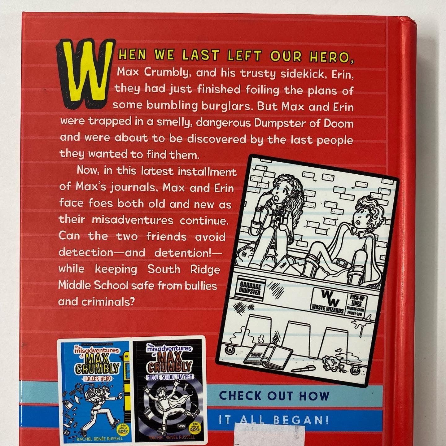 Misadventures of Max Crumbly 3 - Masters of Mischief - Spectrawide Bookstore
