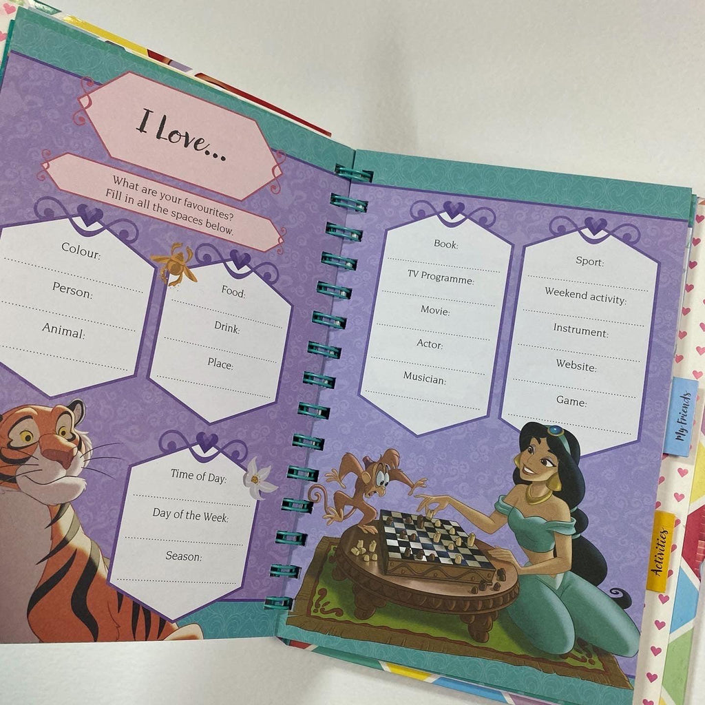 Disney Princess - Activity Journal