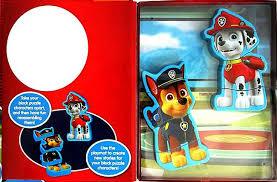 Paw Patrol - Book & Blocks - Includes 2 block Puzzle Characters and a Playmat - Spectrawide Bookstore