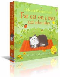 USBORNE - Phonics Stories - Fat Cat on a Mat and Other Tales with an AUDIO CD - Spectrawide Bookstore