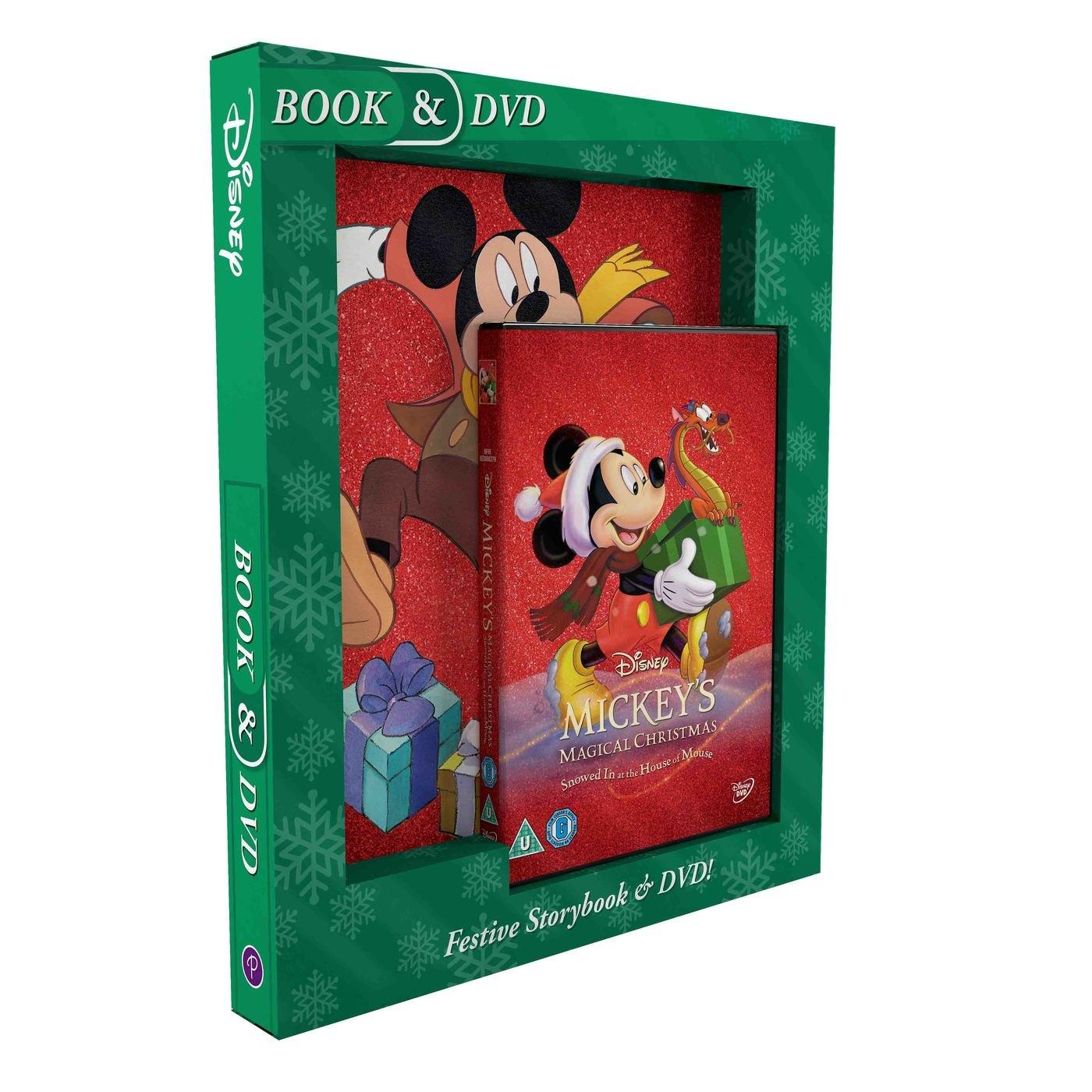 Disney - MICKEY’S MAGICAL CHRISTMAS - Snowed In at the House of Mouse - BOOK & DVD - Spectrawide Bookstore