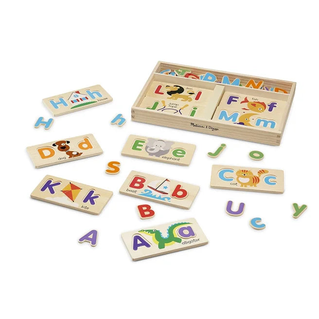 Melissa & Doug Wooden Classic Toy - ABC Picture Boards - Spectrawide Bookstore