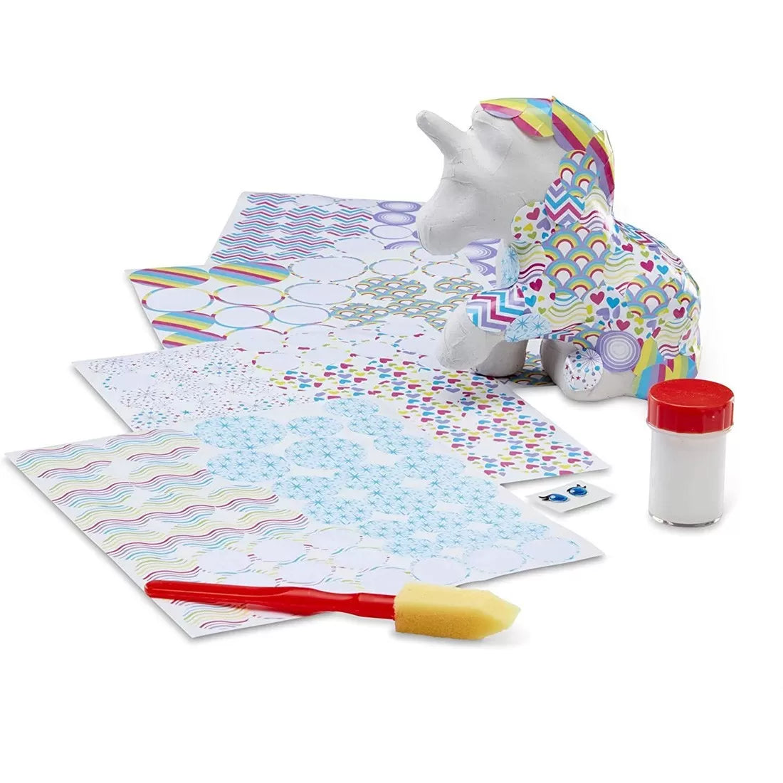 Melissa Doug Decoupage Made Easy Craft Set Unicorn