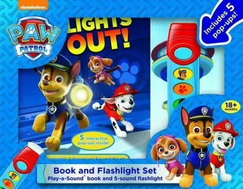 Paw Patrol - Book And Flashlight Set - Spectrawide Bookstore