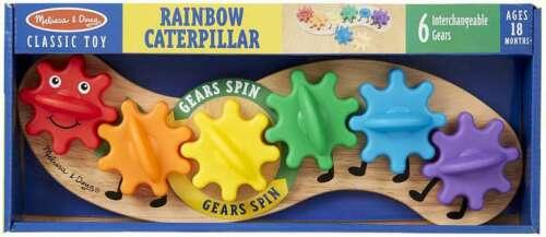 Melissa & Doug Wooden Classic Toy - Rainbow Caterpillar - Spectrawide Bookstore