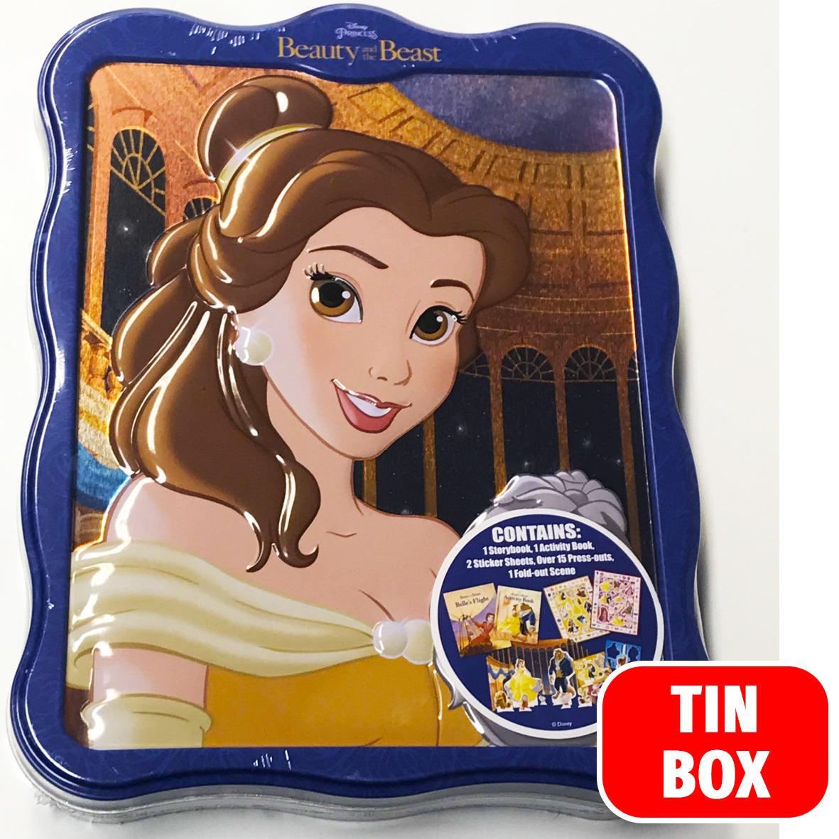 Disney PRINCESS - Beauty and the Beast - Happy Tin - Spectrawide Bookstore