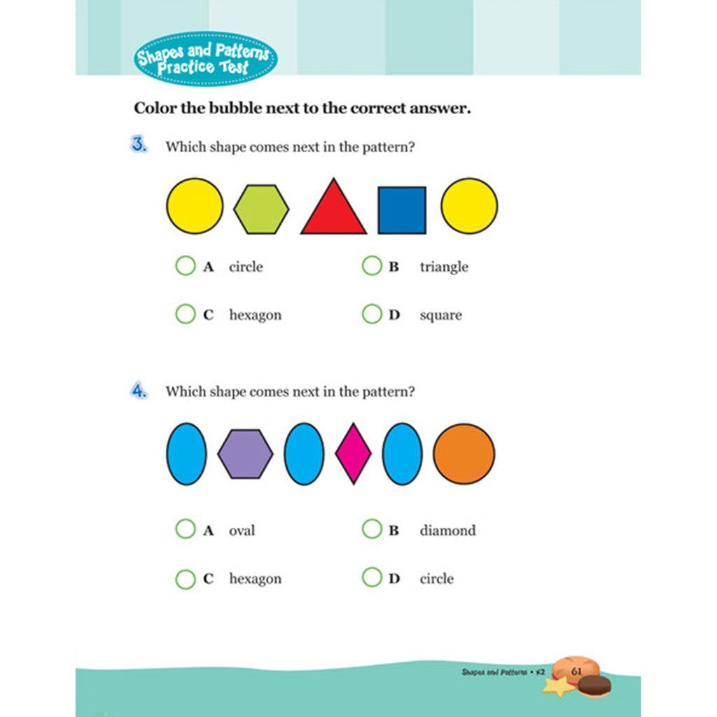 Scholastic Learning Express K2 Mathematics Shapes and Patterns - Spectrawide Bookstore