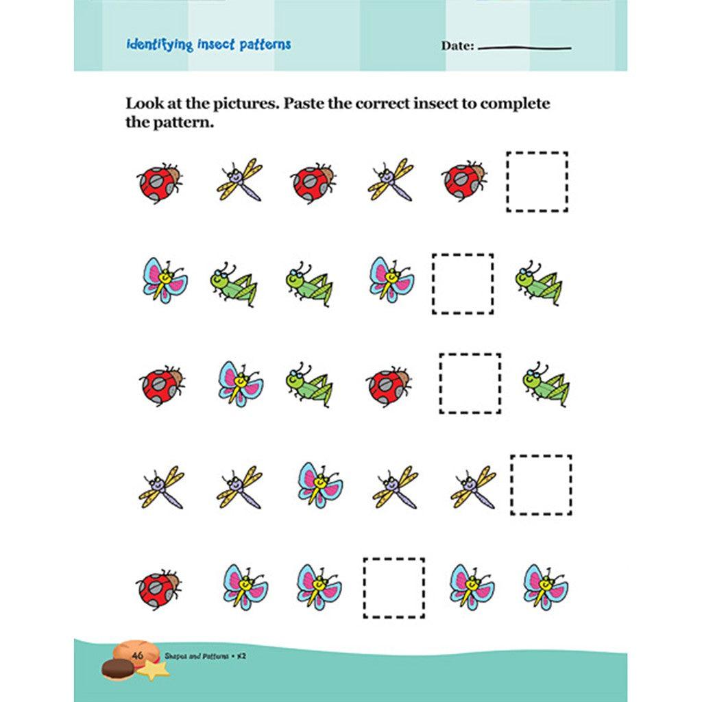 Scholastic Learning Express K2 Mathematics Shapes and Patterns - Spectrawide Bookstore