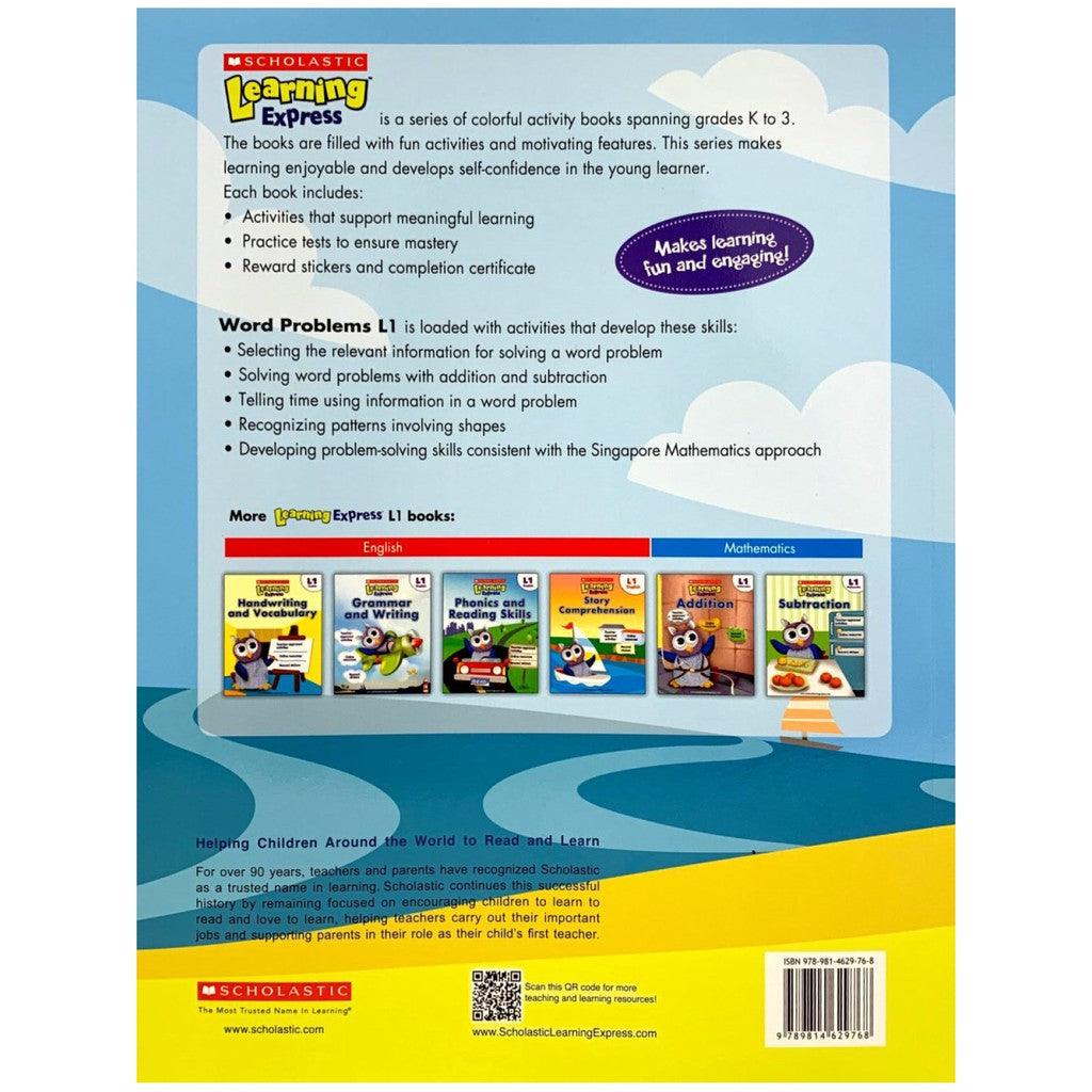 Scholastic Learning Express Level 1 Mathematics: World Problems - Spectrawide Bookstore