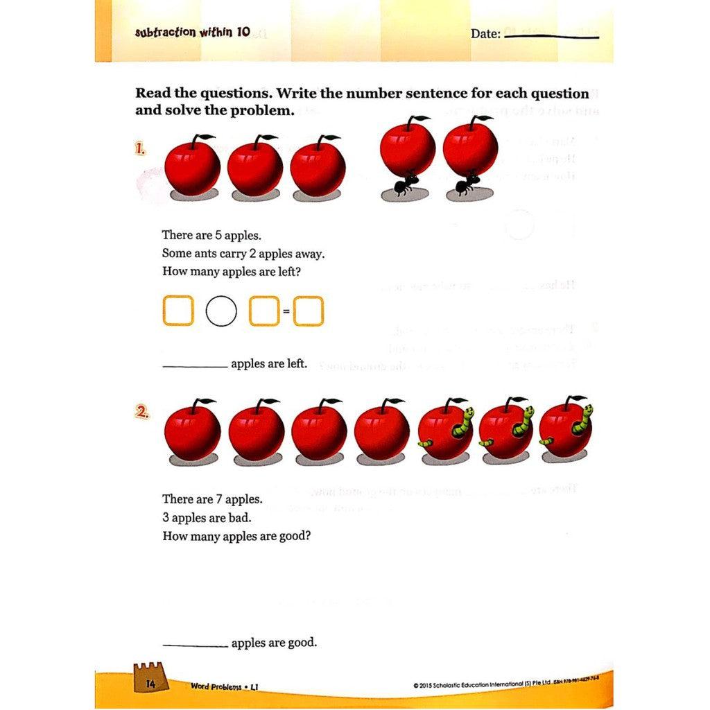 Scholastic Learning Express Level 1 Mathematics: World Problems - Spectrawide Bookstore